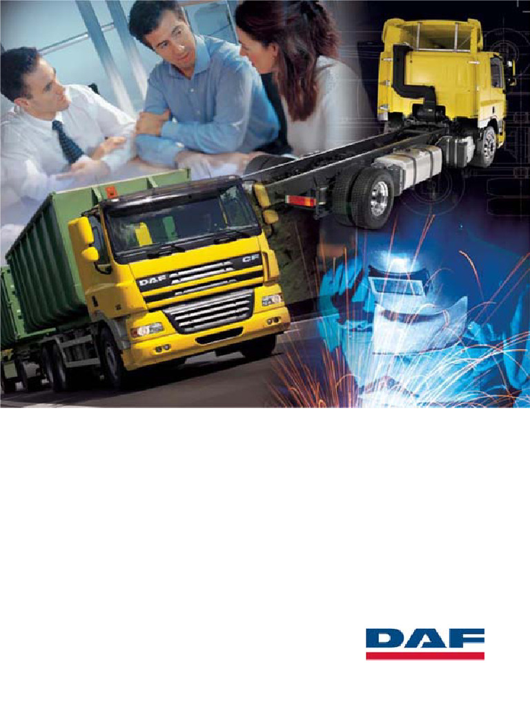 DAF Bodybuilder Guidelines 2008-2013 | PDF | Truck | Welding