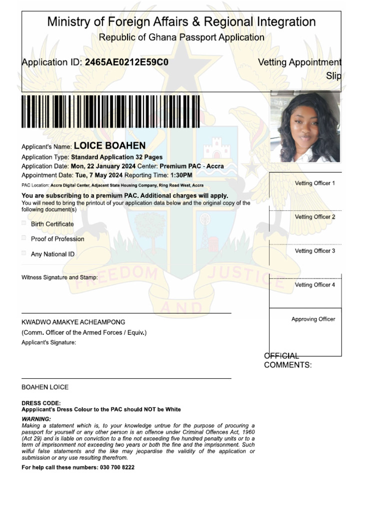 Loice Passport | PDF