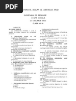 Download 2012 Biologie Etapa Locala Subiecte Clasa a X-A 0 by Crafty Seed SN84812793 doc pdf