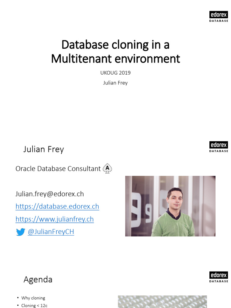 Cloning PDBs in Oracle 19c Using RMAN | PDF | Backup | Databases