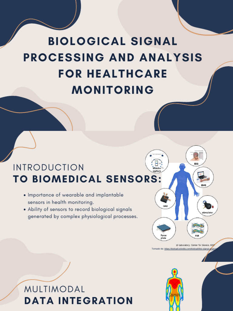 Biological Signal Processing in Healthcare | PDF