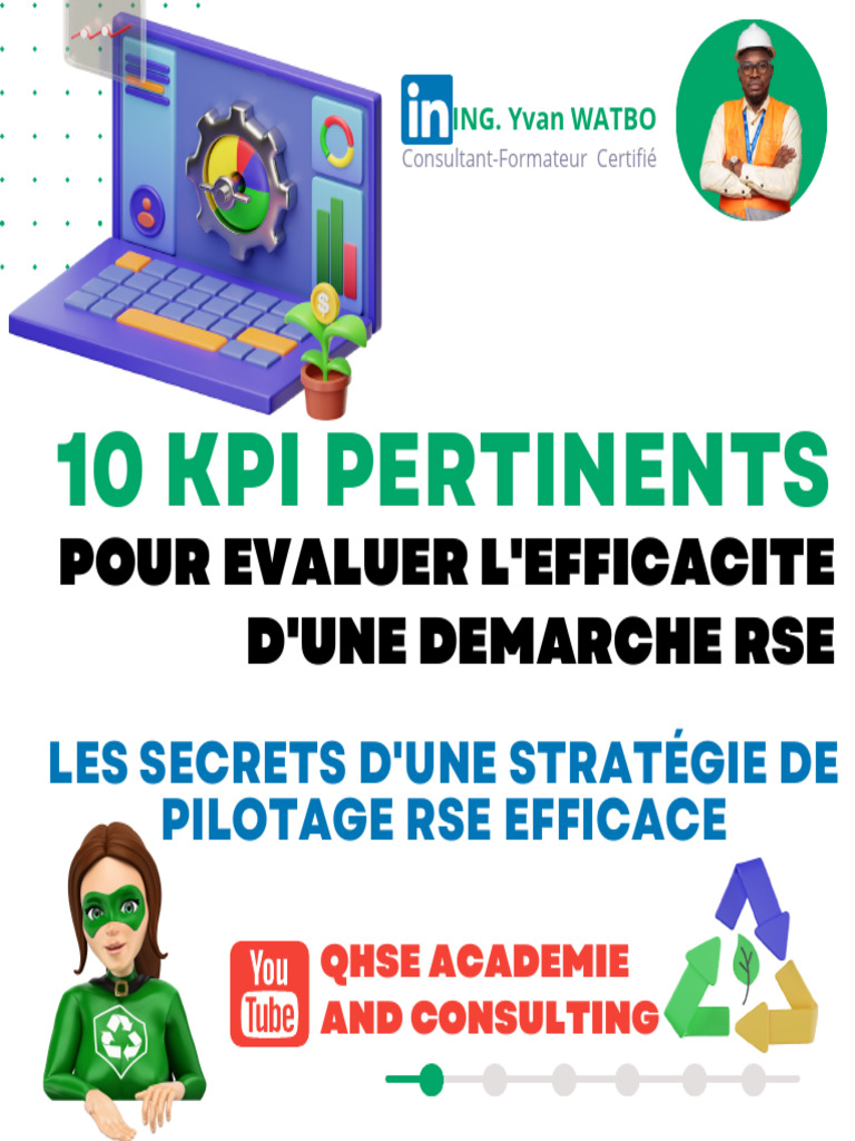 10 KPI pour Évaluer la Performance RSE | PDF | Responsabilité sociétale ...