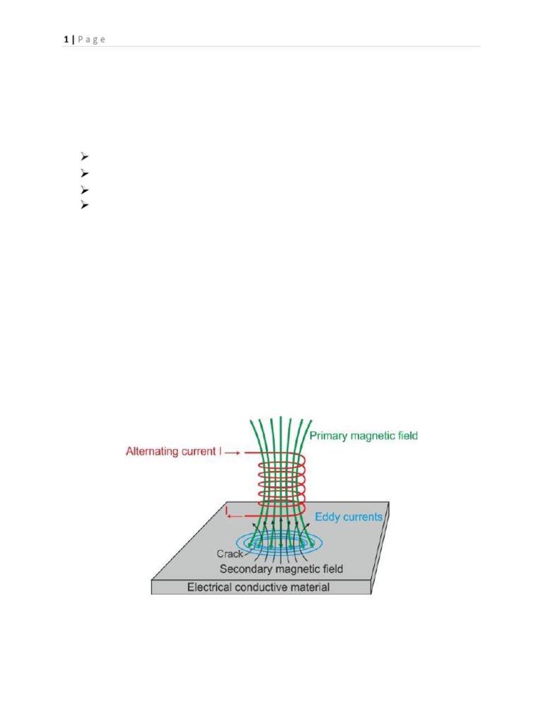 Eddy Current Testing Overview and Methods | PDF | Inductor ...