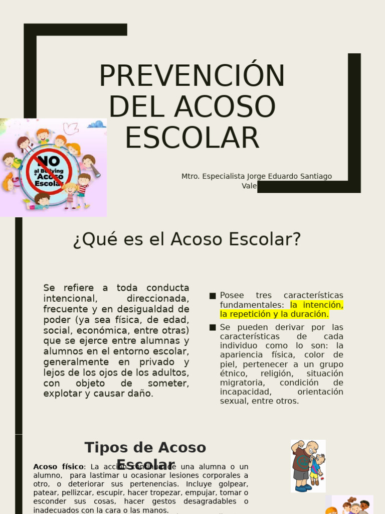 Prevención Del Acoso Escolar para Alumnos Primaria Alta | PDF