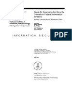 Guide for Assessing the Security Controls in Federal Information Systems InformationSecurity_SP800-53A-Final-sz