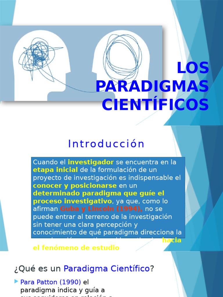 Paradigmas de la Investigación Científica | PDF | Paradigma | Teoría