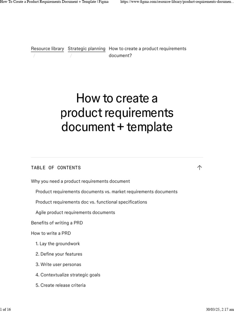 Agile Product Requirements Document Guide | PDF | Mobile App | Agile ...
