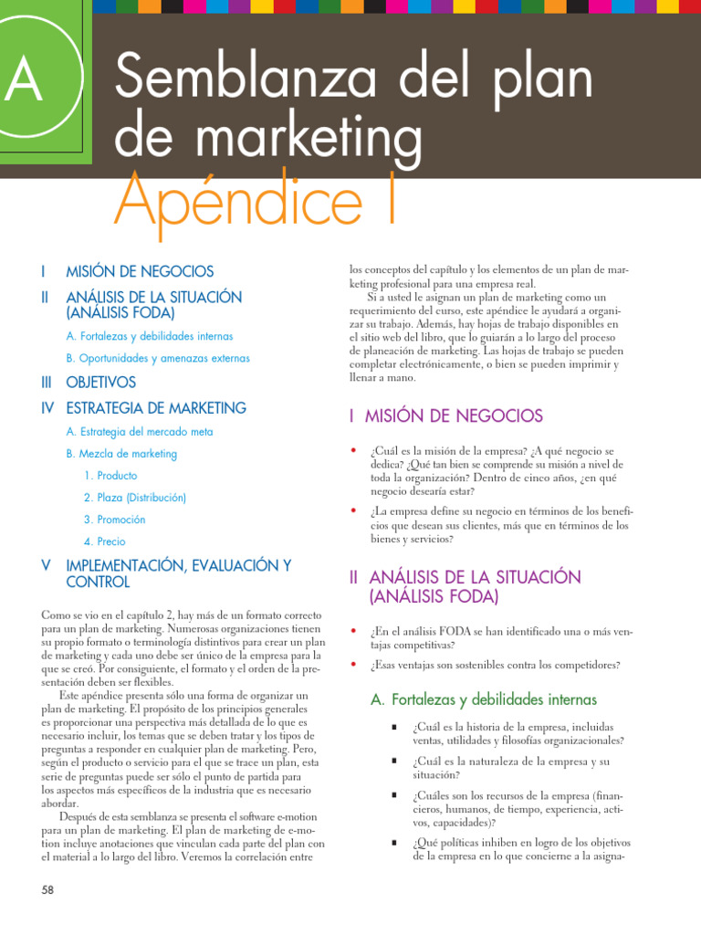 Plan de Marketing: Estructura y Estrategias | PDF | Marketing ...