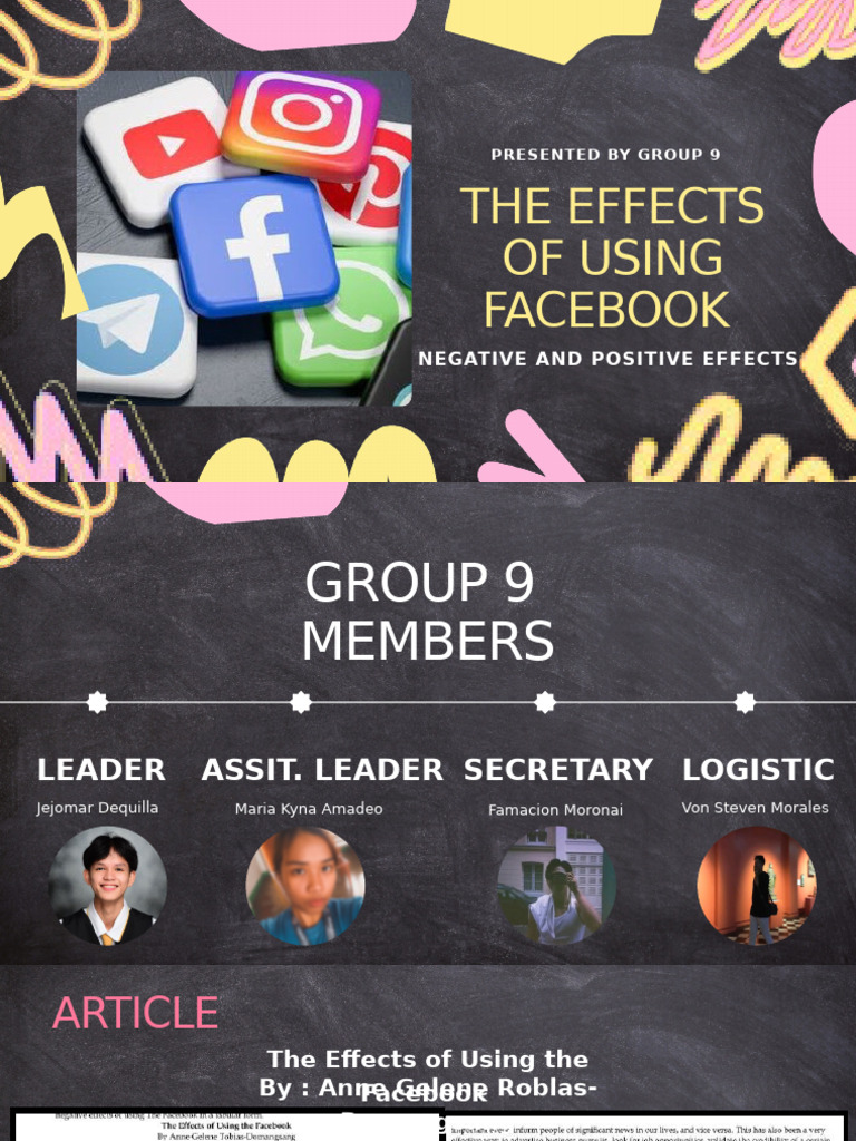 STS Group 9 - Positive and Negative Effects of Facebook - 20250406 ...