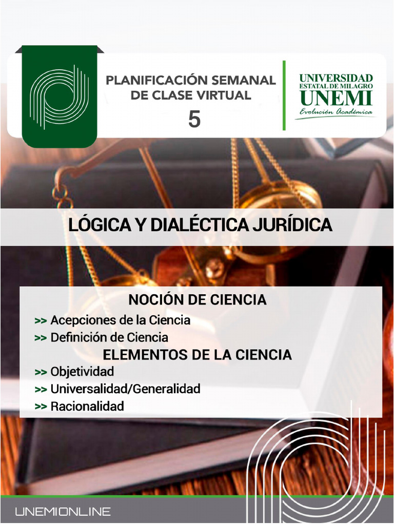 Compendio Unidad Dos Lógica Y Dialéctica Jurídica 5 6 7 Pdf Science