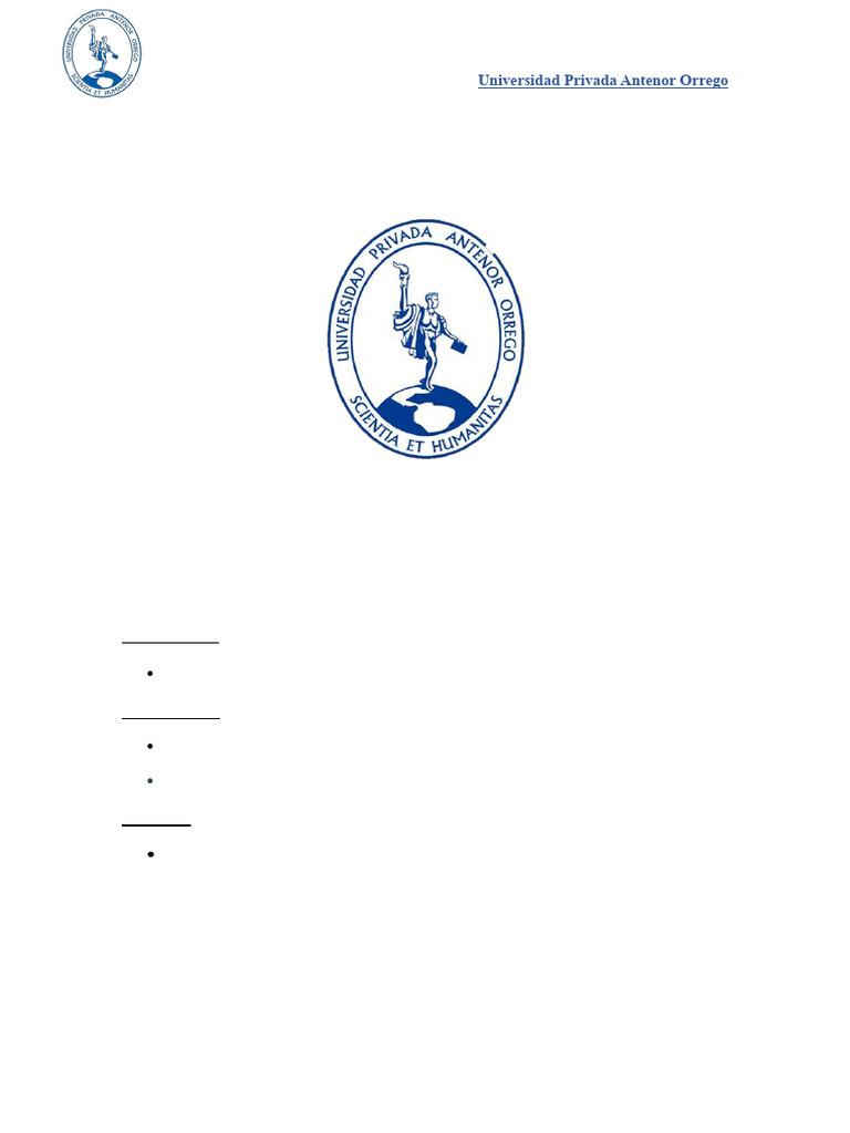 Universidad Privada Antenor Orrego | PDF | Imperio Inca
