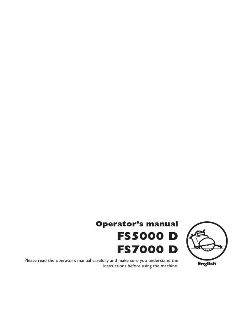 Husqvarna FS5000D Operators Manual | PDF | Manual Transmission | Engines