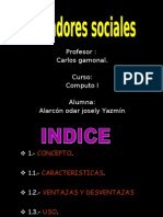 cOmputO..Marcadores sOciiales ( ExpOner )