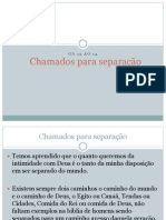 Chamados Para Separacao