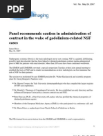 2007 Panel Weinmann Admitted Known Problems