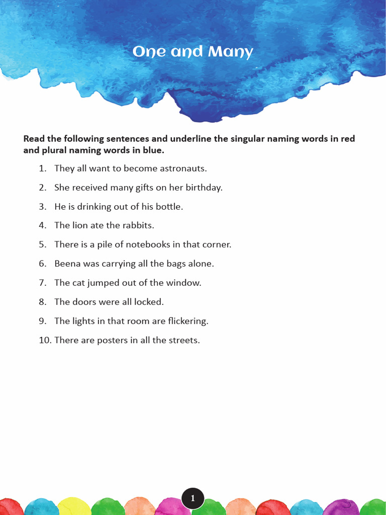 One and Many - 1 | PDF