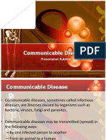 Communicable Diseases: Presentation Subtitle