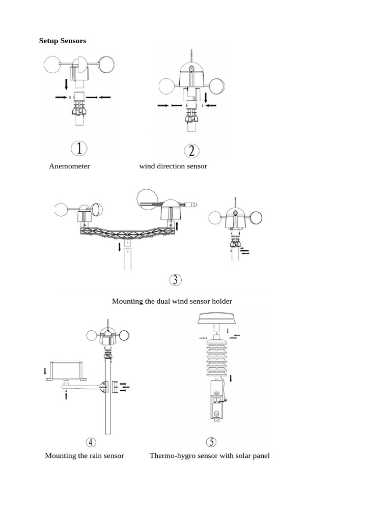 Oregon Scientific Solar Sensor Setup | PDF