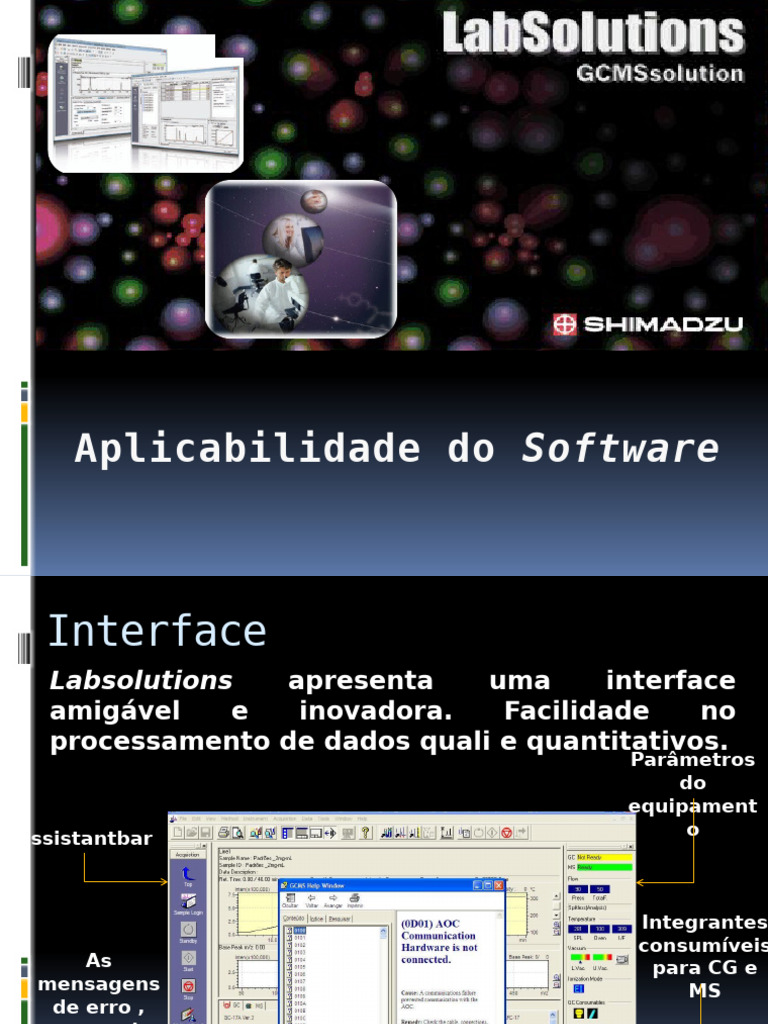 Interface Amigável do Labsolutions | PDF