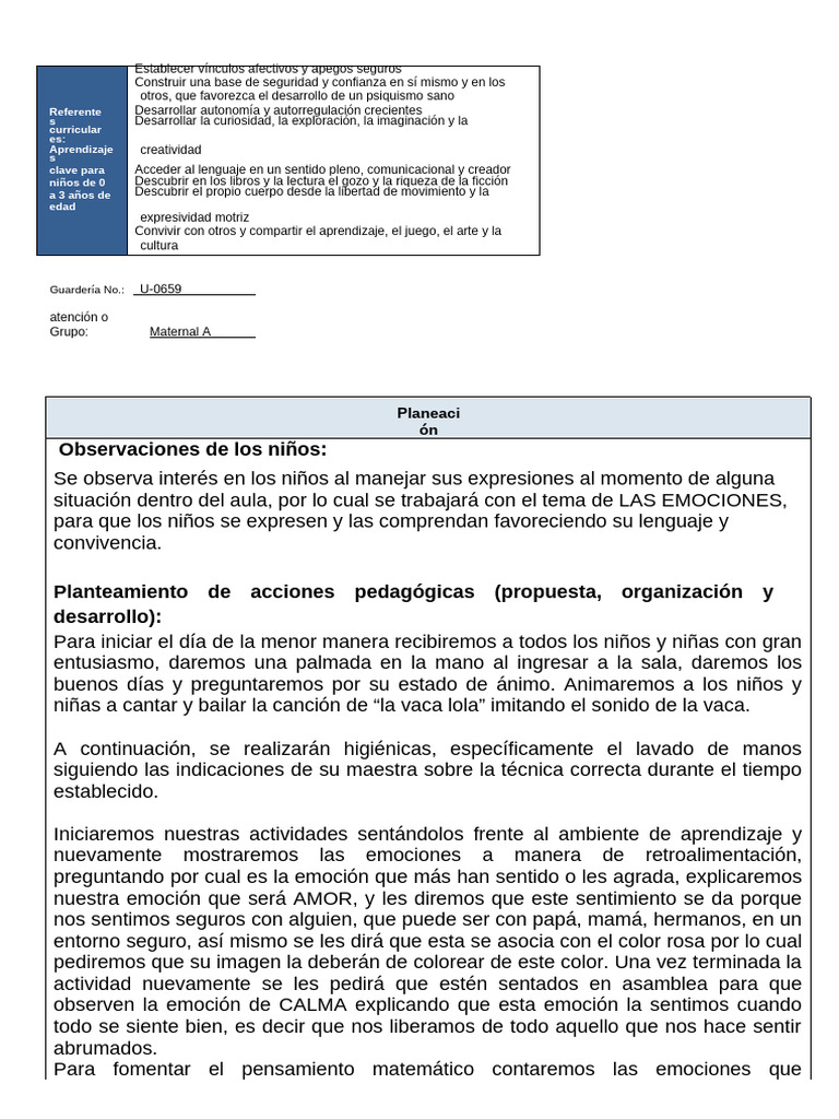 Las Emociones 5 | PDF | Aprendizaje | Las emociones
