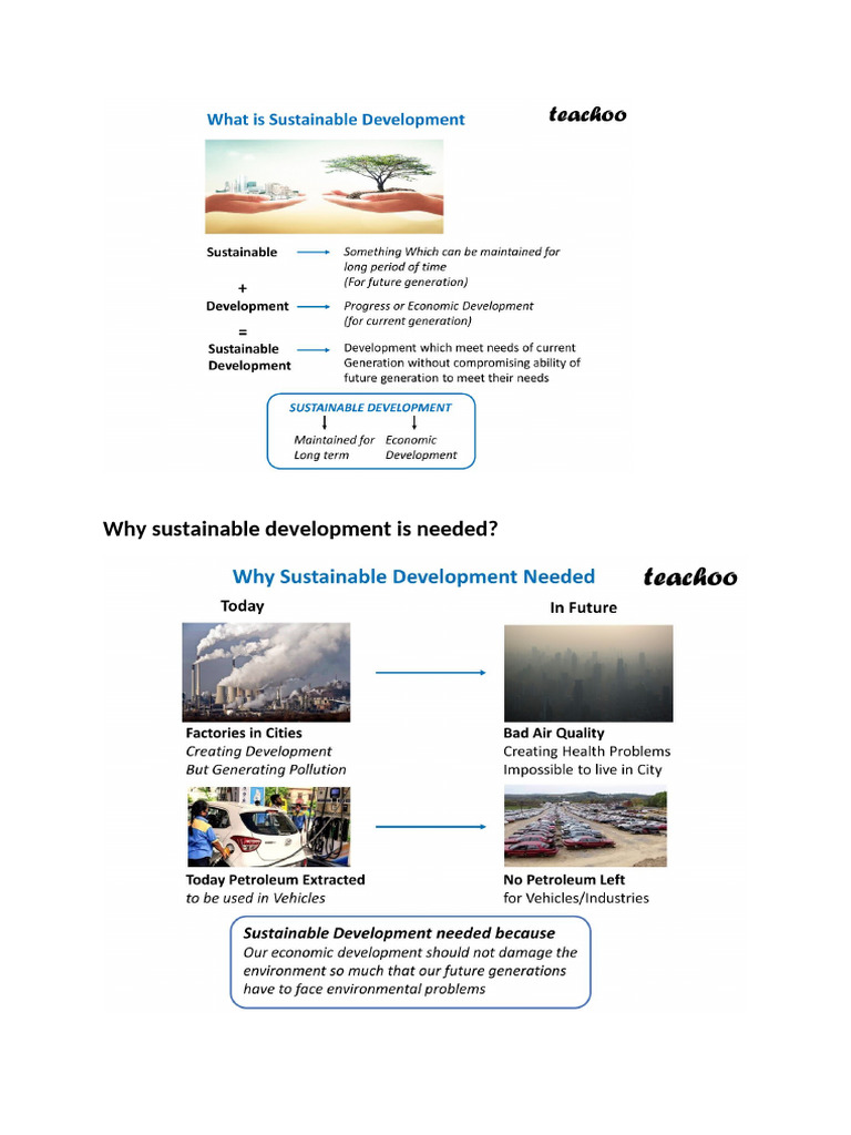 sustainable development | PDF | Sustainability | Capital (Economics)