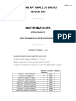 3dp Epreuve Blanche Diplome Nationale Du Brevet