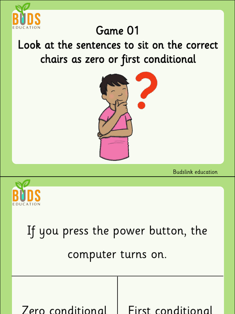 Zero and First Conditional Exercises | PDF