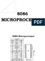 8086 MICROPROCESSOR OVERVIEW