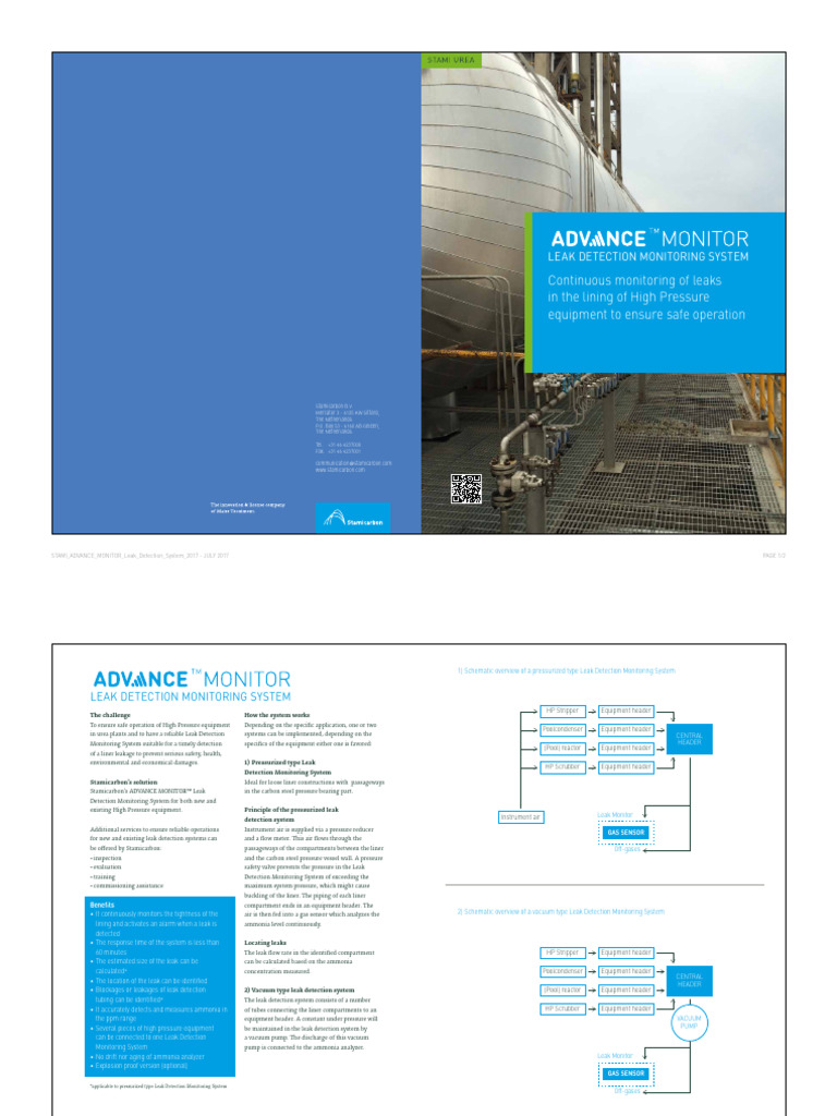 Advanced Leak Detection System for High Pressure Equipment | PDF | Leak ...