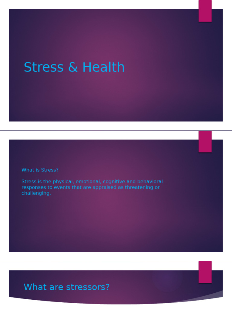 Stress+%26+Health+Chapter+11 | PDF | Stress (Biology) | Optimism