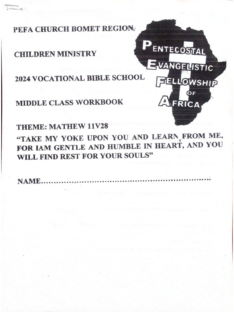 Pefa Middle | PDF