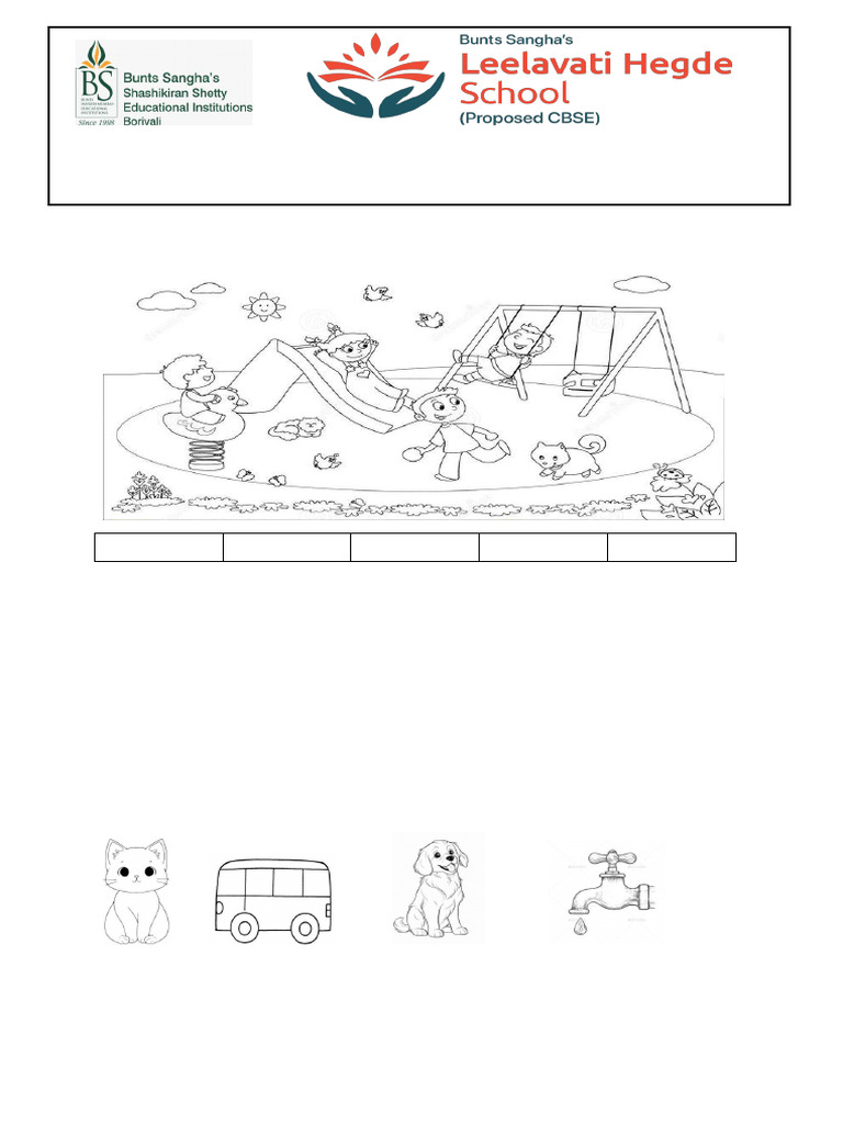 GR 1 Bslhs Bridge Course Worksheet 2025-26 | PDF