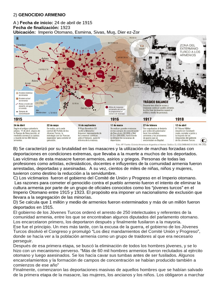 Genocidio Armenio | PDF | Alemania nazi | El Holocausto