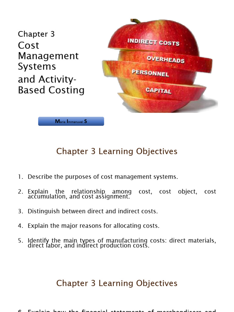 Cost Management Systems & ABC Overview | PDF | Cost Of Goods Sold ...