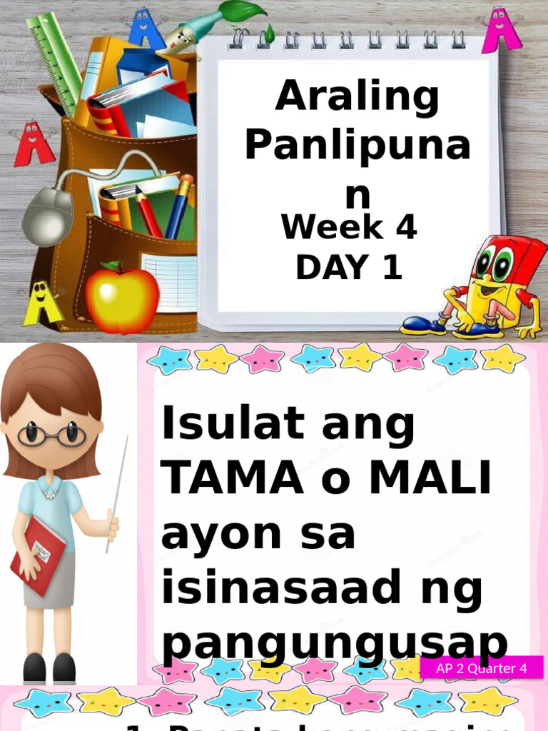 Ap Q4 Week 4 | PDF