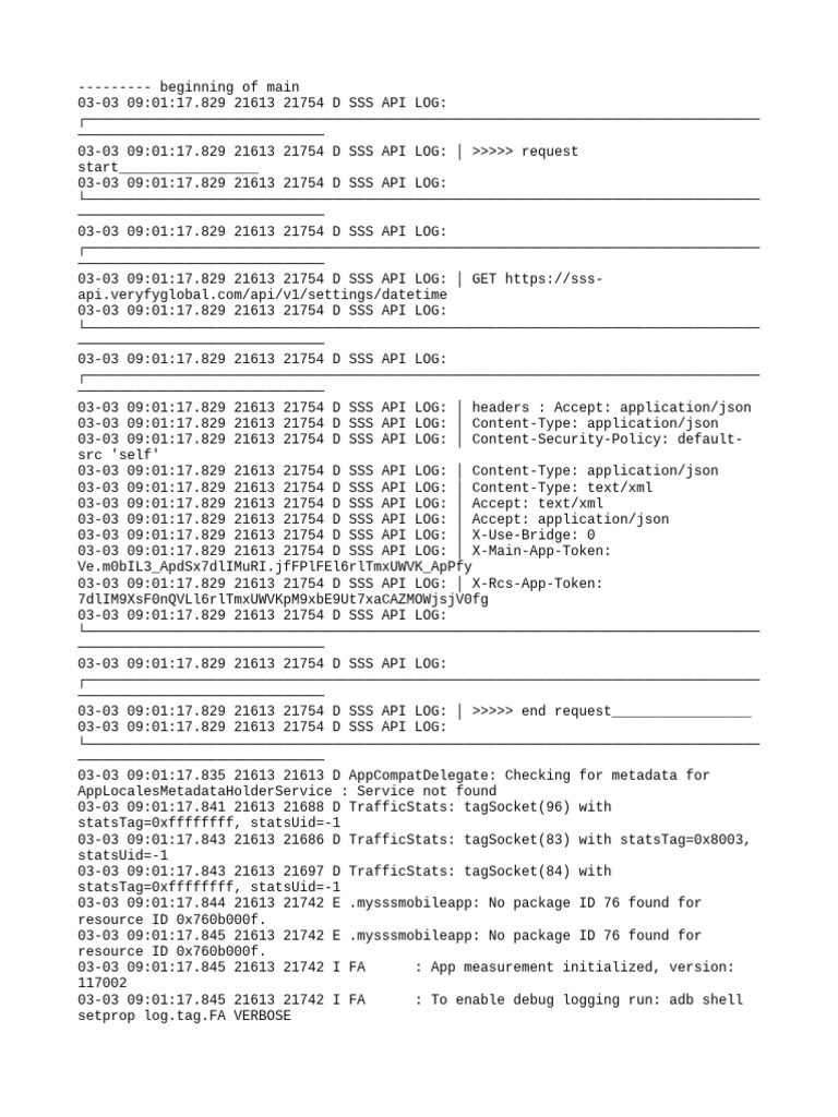 Sss Log 03 03 2025 09 01 17 | PDF | Computer Architecture | Operating ...