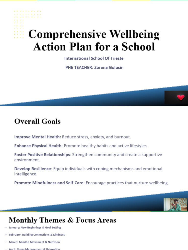 Comprehensive School Wellbeing Plan | PDF | Goal Setting ...