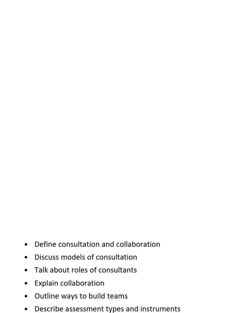 Consultation and Collaboration in Counseling | PDF | Learning | Behavior
