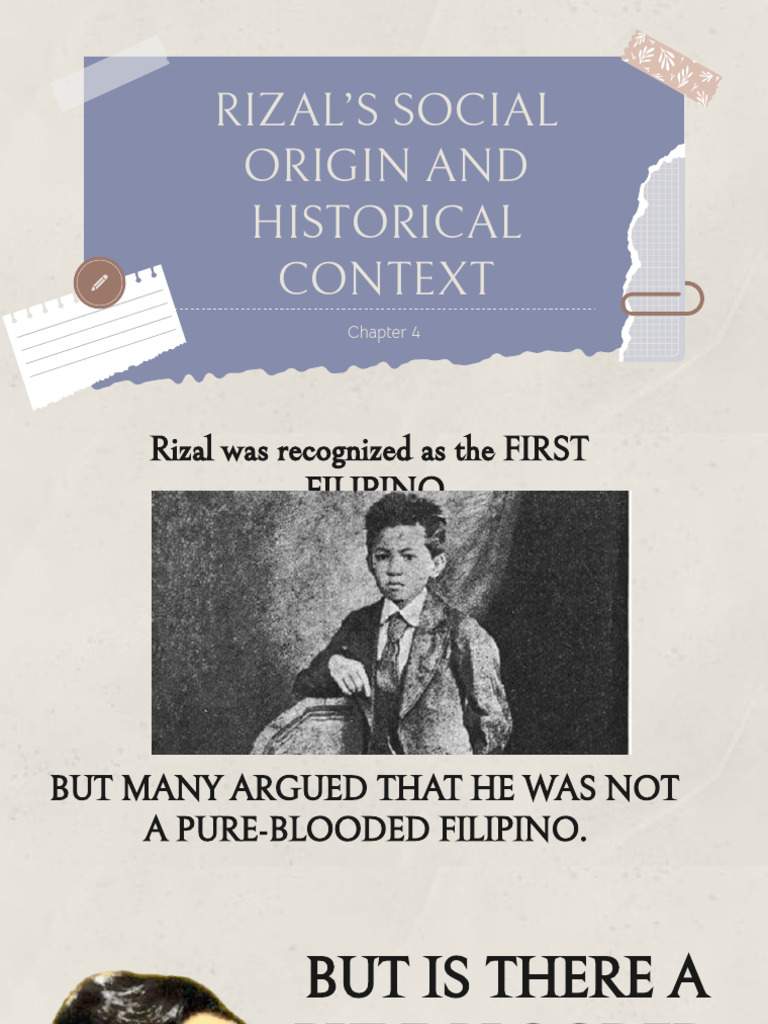 Rizal: Lesson 4 | PDF | Philippines | Former Spanish Colonies