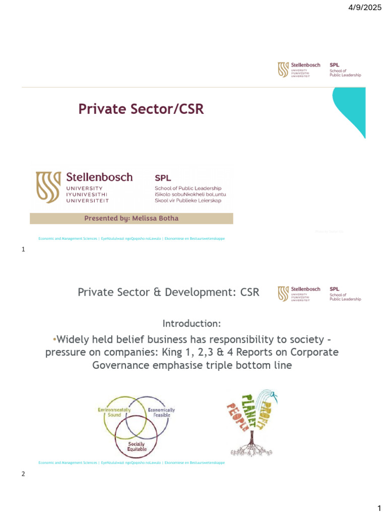 Corporate Social Responsibility Insights | PDF | Corporate Social ...