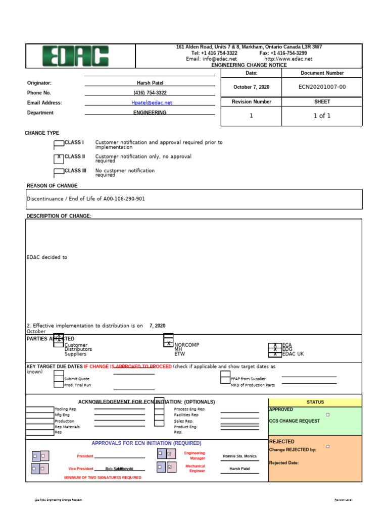 Ecn20201007 00 - A00 106 290 901 | PDF | Computing
