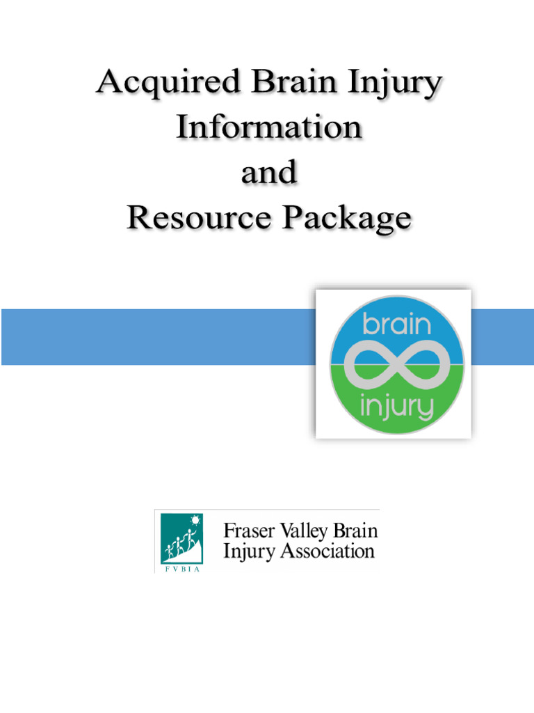 Acquired Brain Injury Resources Guide | PDF | Traumatic Brain Injury ...