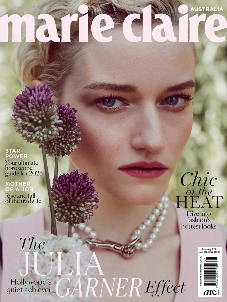 女性情報誌 Marie Claire Australia January 2023 Lily Collins Covers Marie Claire Australia January 2023 Issue