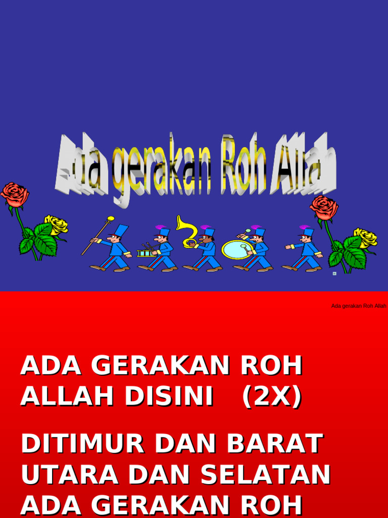 Ada Gerakan Roh Allah | PDF