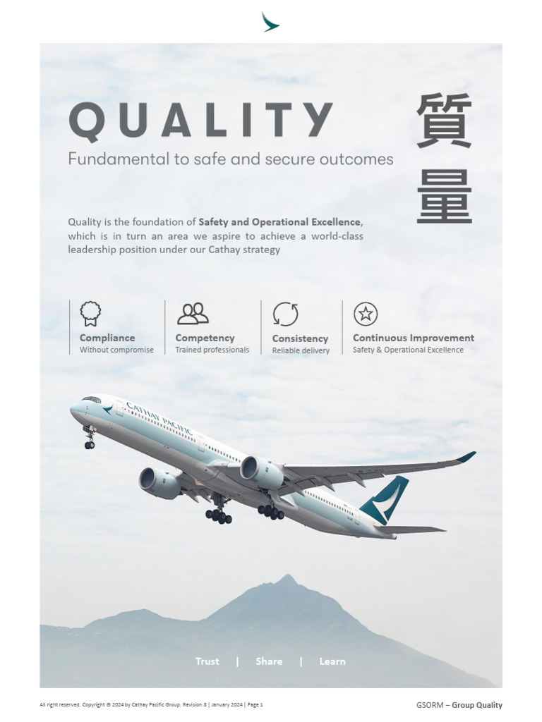Quality Policy en | PDF | Regulatory Compliance | Safety