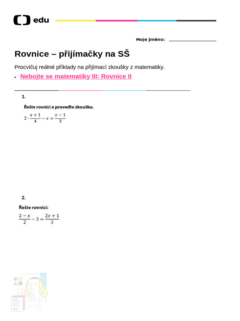 Rovnice Dva | PDF