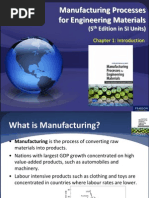 Manufacturing Processes For Engineering Materials: (5 Edition in SI Units)