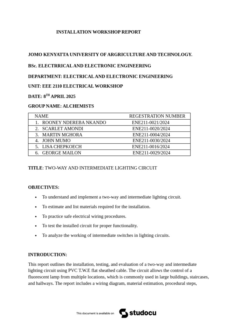 Two-Way and Intermediate Switch Wiring | PDF | Electrical Wiring | Switch