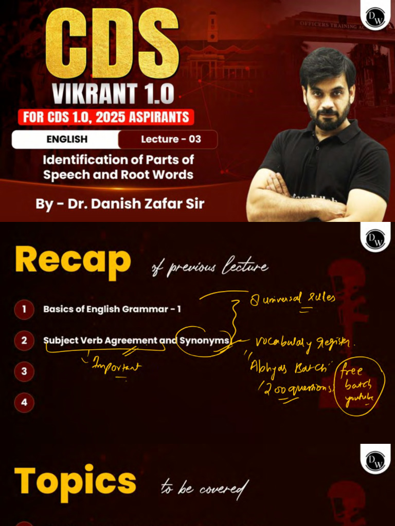 English 03: Class Notes | PDF