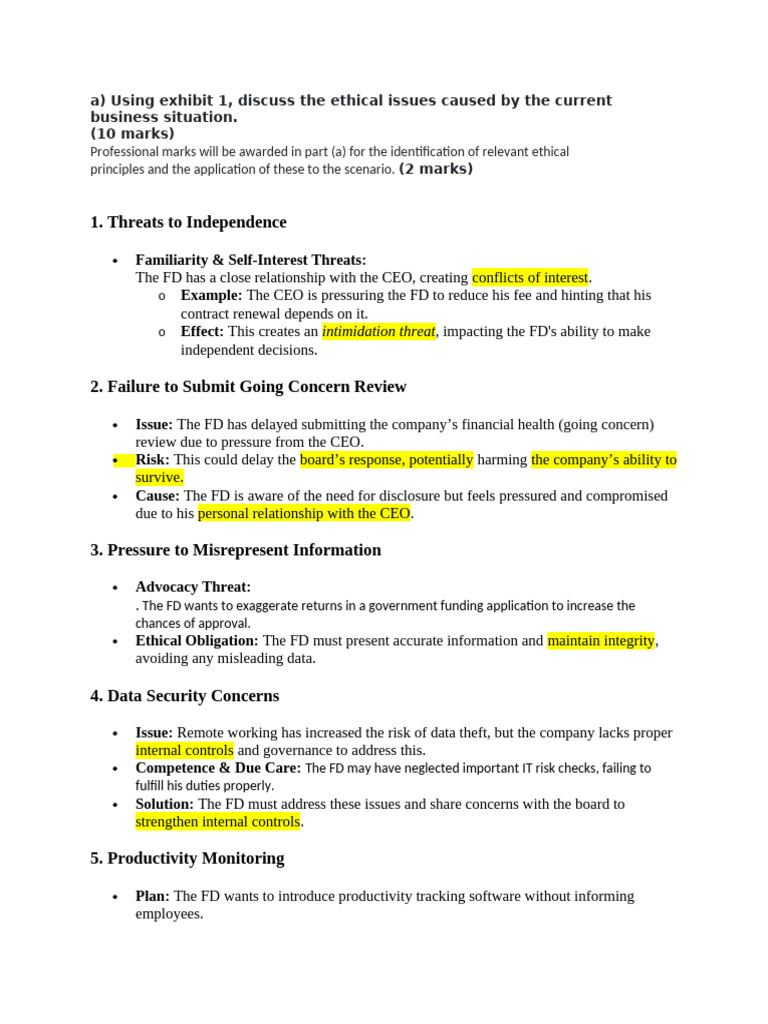 19 Dario Co (Sepdec 2023) | PDF | Revenue | Risk